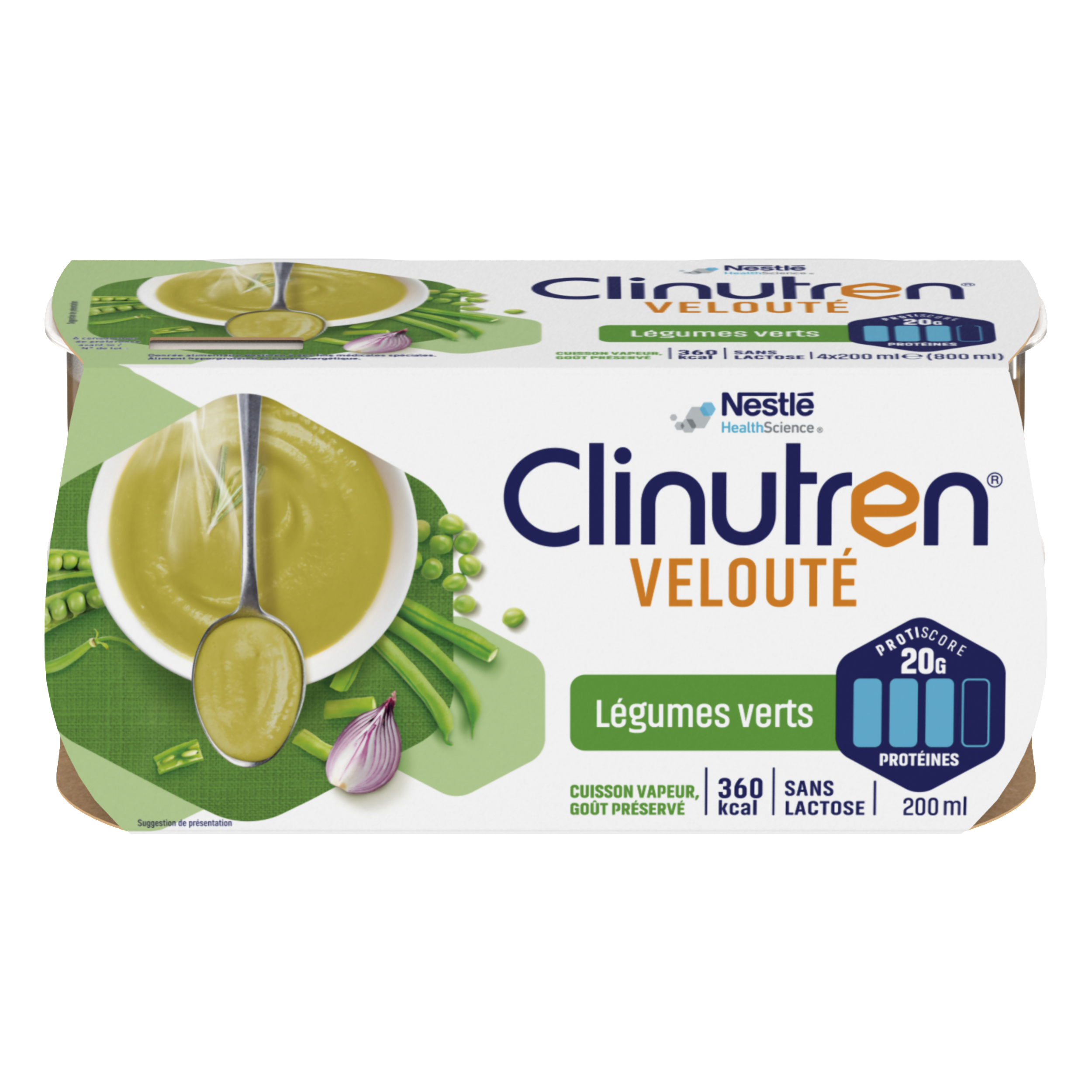 Clinutren Velouté Légumes verts pack