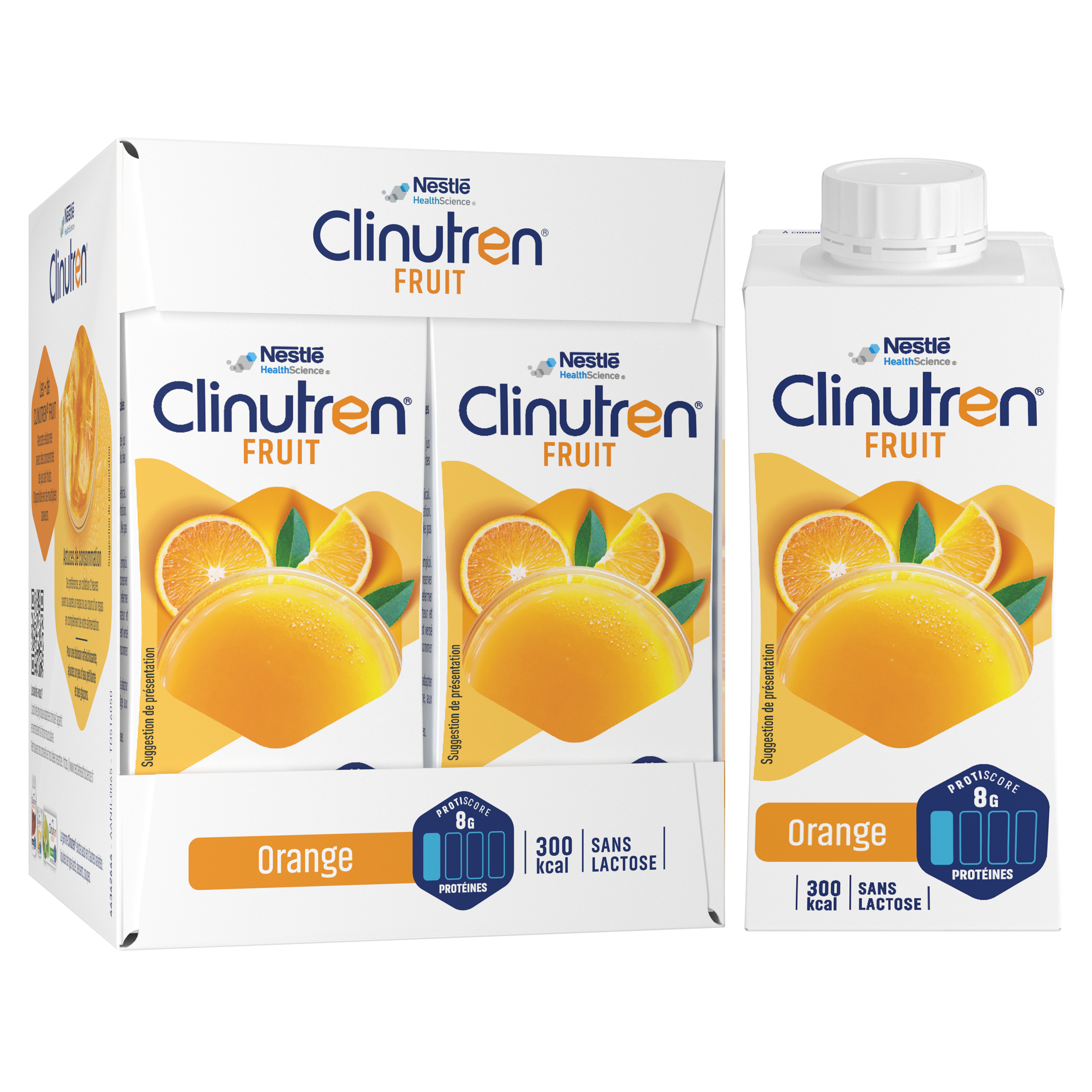 Pack Clinutren Fruit Orange