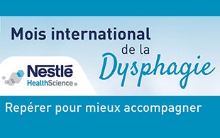 Nestlé Health Science s’engage pour le mois international de la dysphagie !